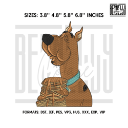 Scooby Embroidery design file pes Scooby Doo embroider404