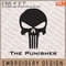The Punisher Embroidery Files, Marvel Comics, Movie Inspired Embroidery Design, Machine Embroidery Design.jpg