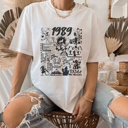 taylor 1989 album shirt, taylor merch, taylor gift shirt, swiftie merch, swiftie gift shirt