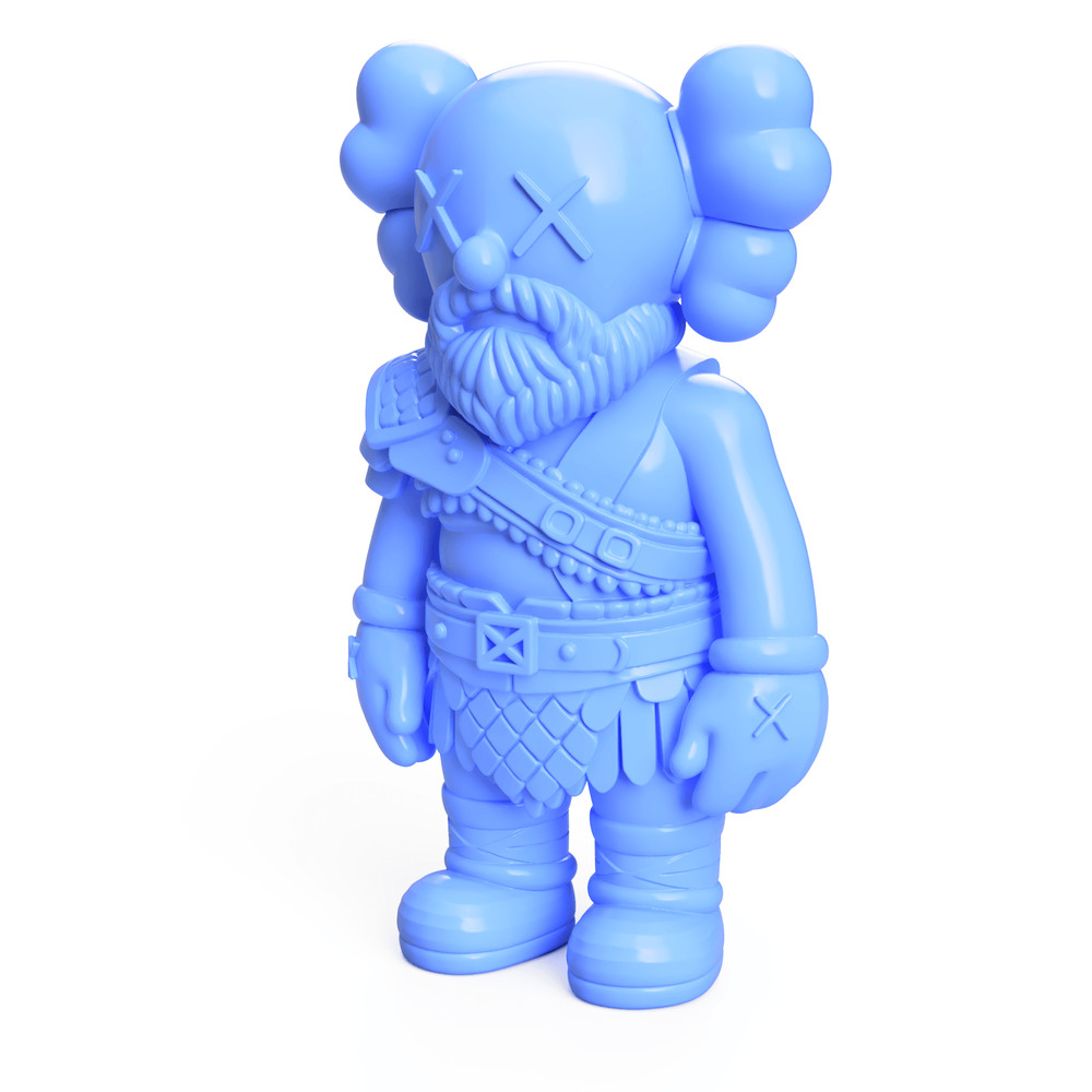 Kratos KAWS Art Toy 1