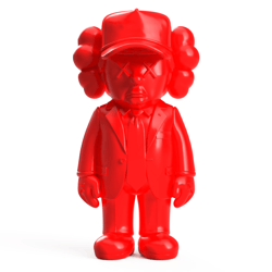 trump kaws art toy 3d stl file