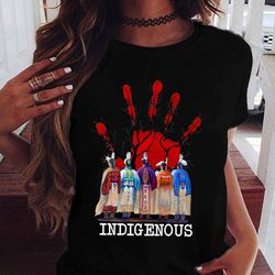 indigenous red hand shirt, mmiw missing and murdered indigenous women t-shirt, native american tribe tee shirt