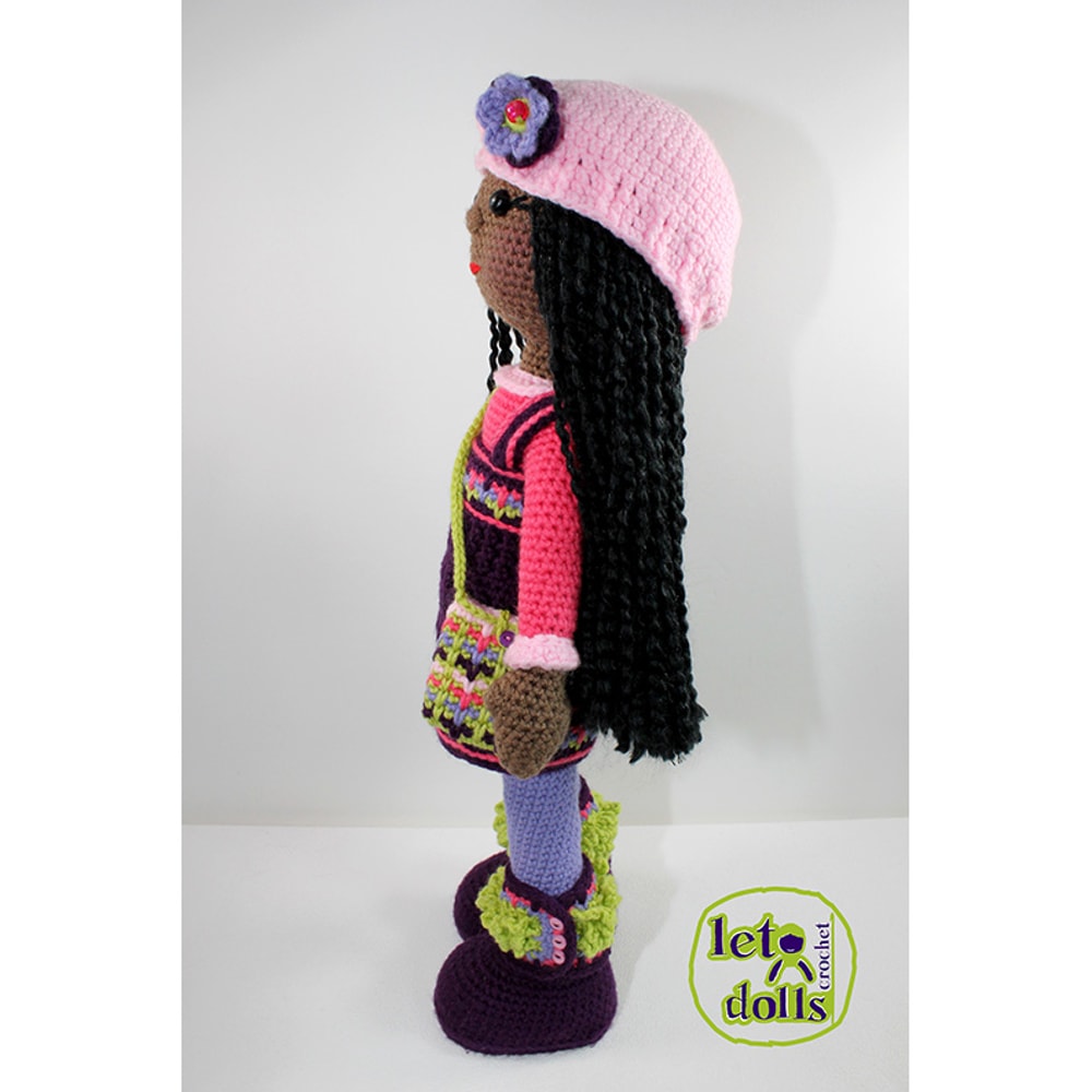 Crochet Doll Pattern Amigurumi Doll Pattern Large Doll 2153cm Brenda 1