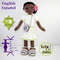 Crochet Doll Pattern Amigurumi Doll Pattern XLarge Doll 2461cm Rita 0