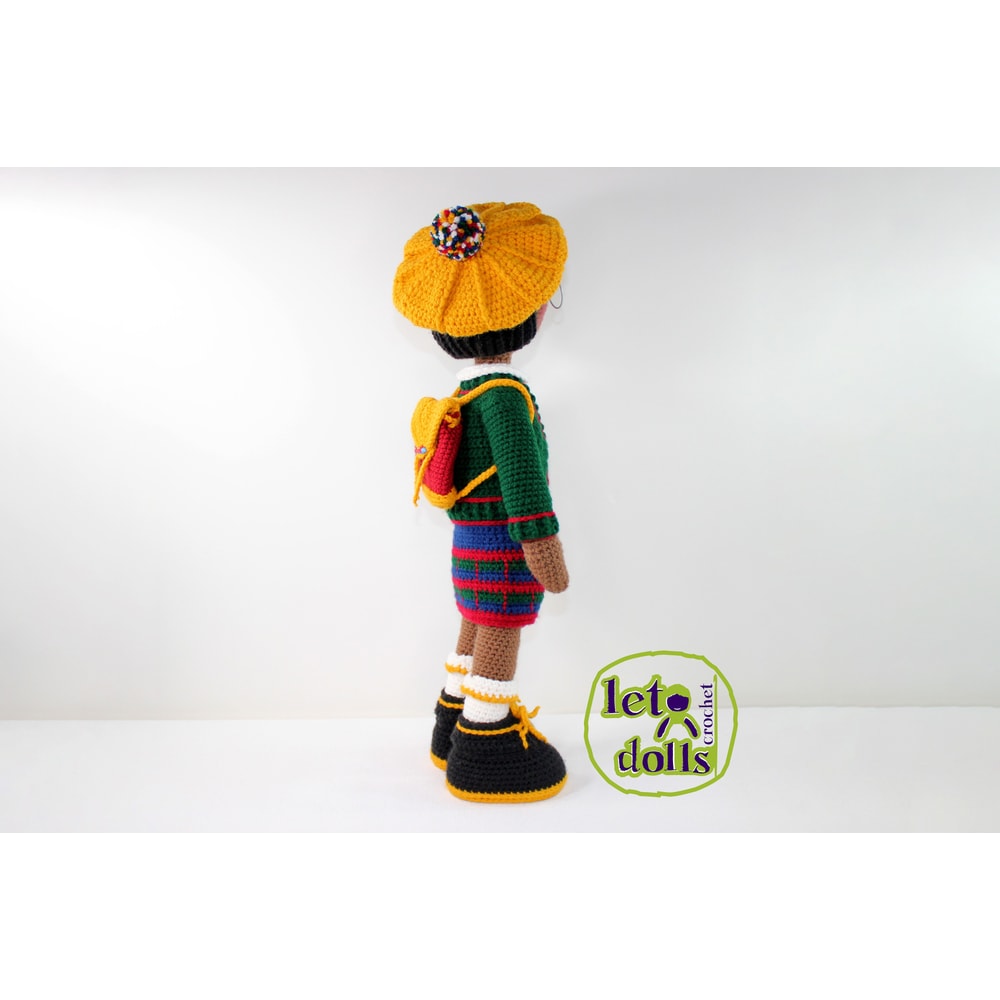 Crochet Doll Pattern Amigurumi Doll Pattern Large Doll 2153cm Olivia 0