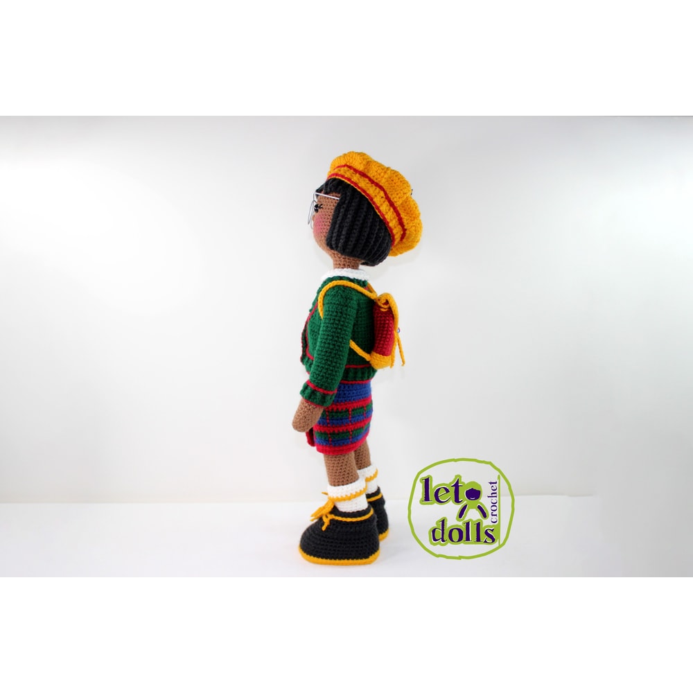 Crochet Doll Pattern Amigurumi Doll Pattern Large Doll 2153cm Olivia 2