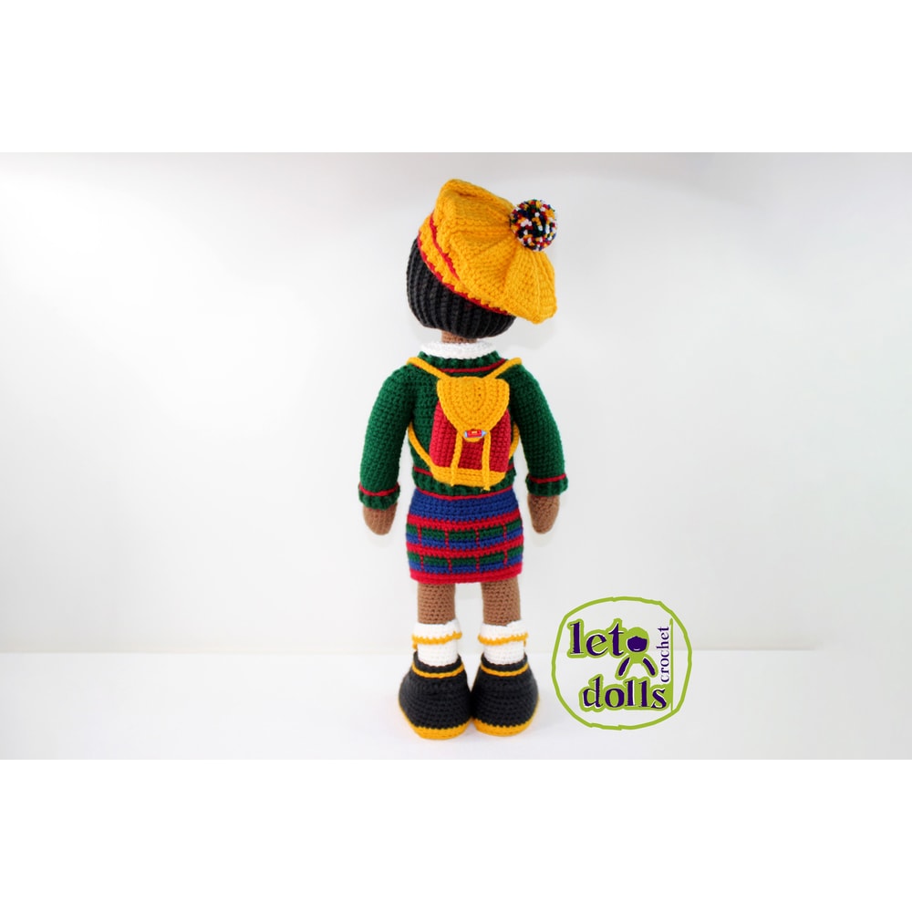 Crochet Doll Pattern Amigurumi Doll Pattern Large Doll 2153cm Olivia 3