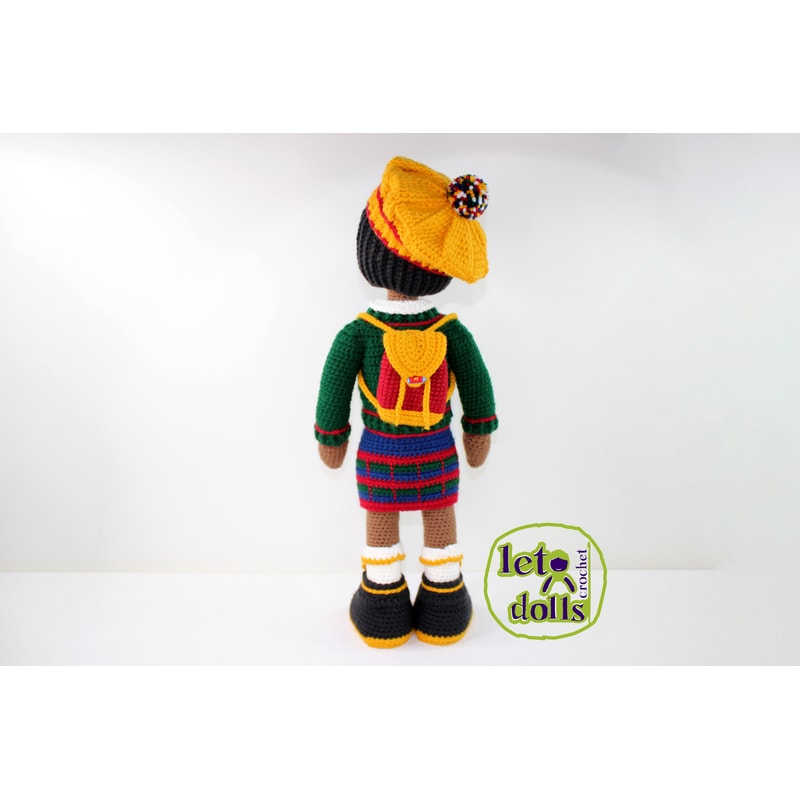 Crochet Doll Pattern Amigurumi Doll Pattern Large Doll 2153cm Olivia 3