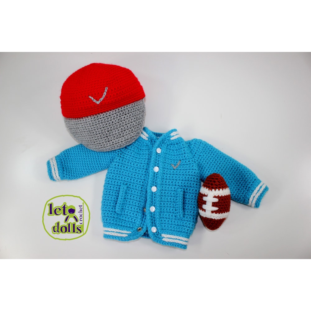 Crochet Doll Pattern Amigurumi Doll Pattern XLarge Doll 2461cm Shawn 3