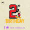 MK23032358 Disney Mickey Mouse My 2nd Birthday, Mickey PNG, Disney Mickey PNG, Disney PNG.jpg