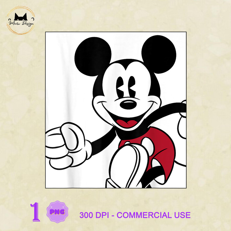 MK23032325 Disney Mickey Mouse Close Up, Mickey PNG, Disney Mickey PNG, Disney PNG.jpg