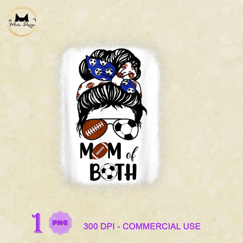 LT0504230104-Messy Bun Soccer Mom Football Mom Of Both Mothers Day, Mother's Day, Mom PNG.jpg