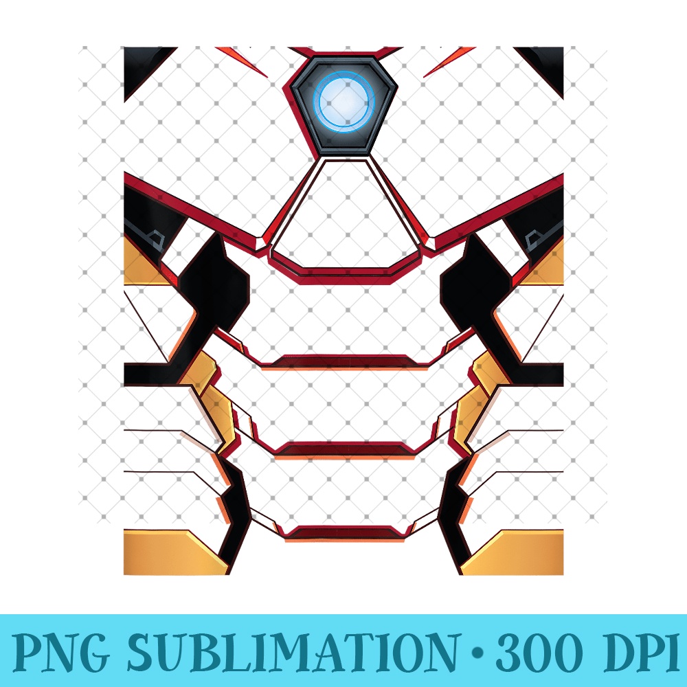 Marvel Iron Man Tony Stark Costume - PNG Design - High Quality