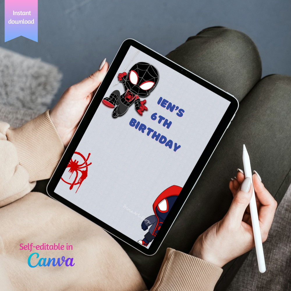 Self-editable-spider-man-invitation.png