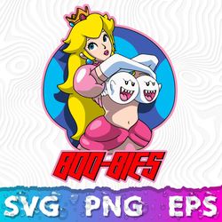 Princess Peach SVG, Princess Peach Boobies, Sexy Princess Pe
