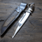 13 Handcrafted D2 Steel Bowie Knife With Deer Horn Handle Bushcraft Outdoor Knife Leather Sheath 2