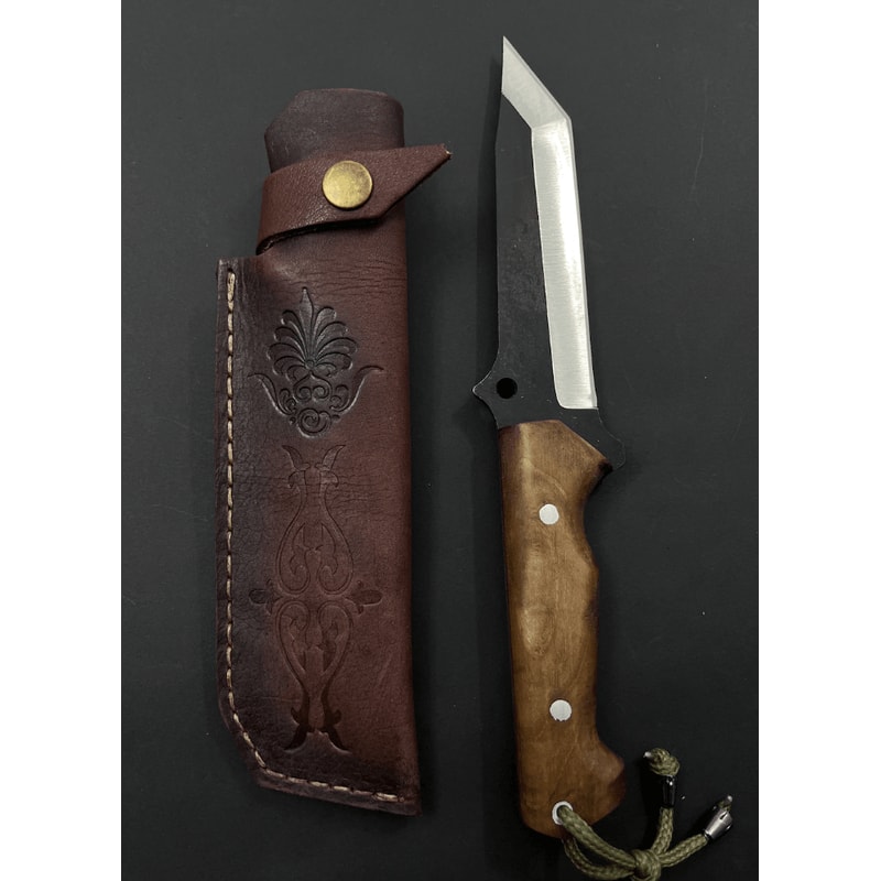 Buy now handmade full tang gut hook hunting knife