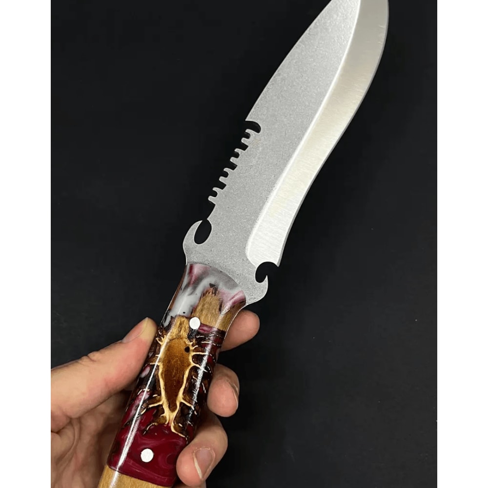 Buy now personalized stainless steel hunting knife set
