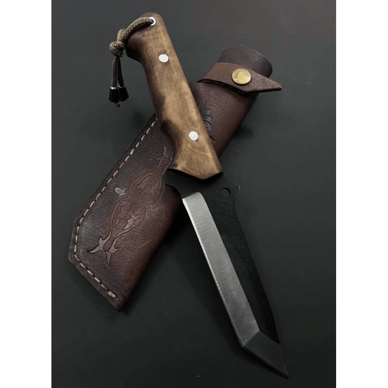 Buy Now Handmade Full Tang Gut Hook Hunting Knife