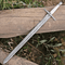 Handmade Scottish Claymore Sword 40 Inch Highlander Medieval Longsword With Sheath Husband GIft 0
