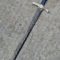 Templar Knight Sword Handmade Damascus Steel Medieval Sacred Blade Christmas Gift 1