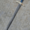 Templar Knight Sword Handmade Damascus Steel Medieval Sacred Blade Christmas Gift 1