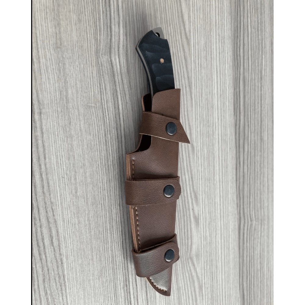 Handmade Bushcraft Knife Collectible Camping Knife With Leather Sheath Collectible Outdoor Gift 2