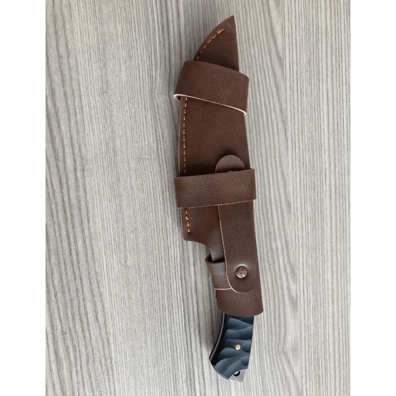 Handmade Bushcraft Knife Collectible Camping Knife With Leather Sheath Collectible Outdoor Gift 3