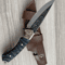Handmade Bushcraft Knife Collectible Camping Knife With Leather Sheath Collectible Outdoor Gift 0
