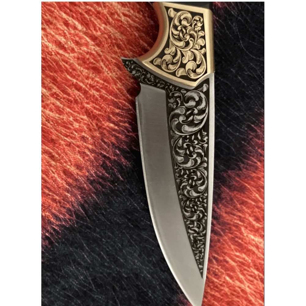 Handmade Bushcraft Knife Collectible Camping Knife With Leather Sheath Collectible Outdoor Gift 4