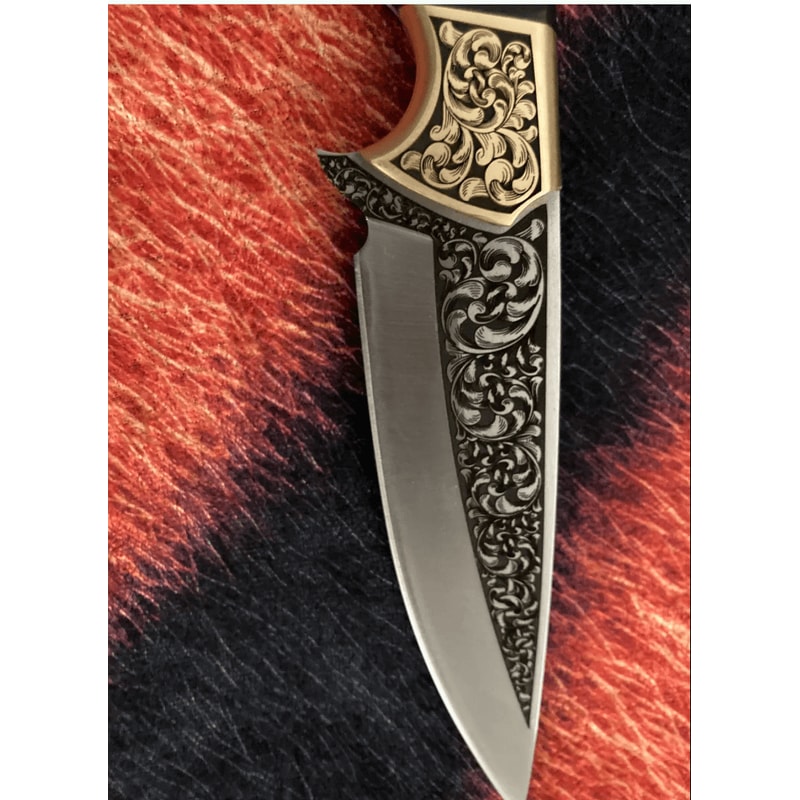 Handmade Bushcraft Knife Collectible Camping Knife With Leather Sheath Collectible Outdoor Gift 4