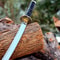 Handcrafted Samurai Katana Sword Full Tang Steel Blade Japanese Style Collector Decor 4