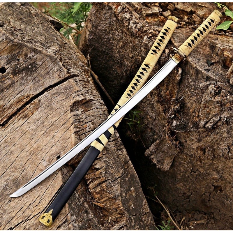 Monogram Custom Japanese Katana Personalized Engraved Samurai Sword Japanese Samurai Blade 3