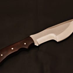 handmade 1095 steel tracker knife | micarta handle fixed blade | survival enthusiasts
