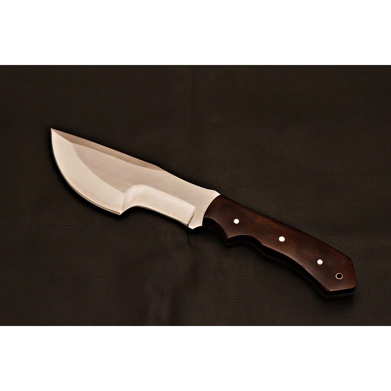 Handmade 1095 Steel Tracker Knife Micarta Handle Fixed Blade Survival Enthusiasts 2