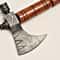 Custom Damascus Tomahawk Axe Rosewood Handle Father S Day Birthday Holiday Gift 4