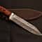 Heavy Duty Damascus Steel Bowie Outdoor Survival Fixed Blade Knife Groomsmen Gift Father Day 4