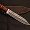 Heavy Duty Damascus Steel Bowie Outdoor Survival Fixed Blade Knife Groomsmen Gift Father Day 4