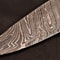 Damascus Steel Cooking Knife Artisan Chef Blade With Ram Horn Handle Anniversary Gifts 3