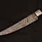 Handmade Damascus Chef Knife With Leather Sheath Premium Kitchen Gift 1