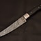 Handmade Damascus Chef Knife With Leather Sheath Premium Kitchen Gift 6