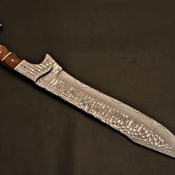 premium damascus falcon knife – camping & survival blade christmas present