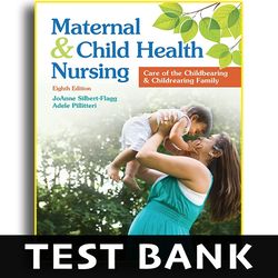 Test Bank Maternal & Child Health Nursing 8th Edition - Test Bank