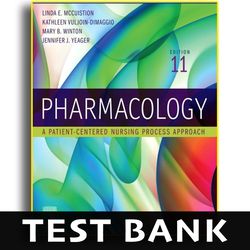 Test Bank Pharmacology 11th Edition - Test Bank