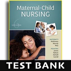 Test Bank Maternal Child Nursing 6th Edition - Test Bank