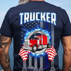proud trucker-t-shirt