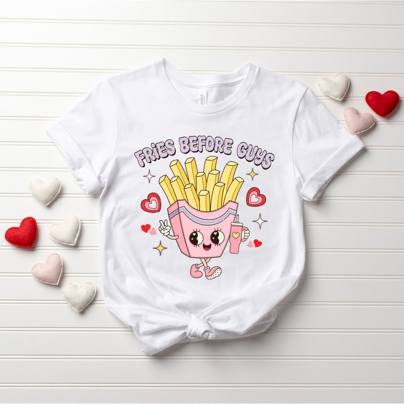 Funny Fries Lover Valentine's gift T-shirt 1.jpg