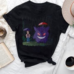my neighbor gengar pokemon t-shirt, gengar shirt fan gifts, funny pokemon gengar shirt, pokemon ghost shirt