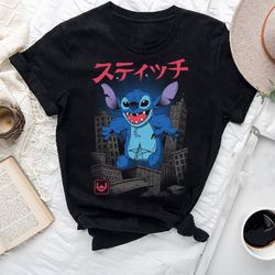 kaiju 626 t-shirt, japanese monster stitch shirt fan gifts, stitch kaiju shirt, stitch vintage shirt, stitch cartoon
