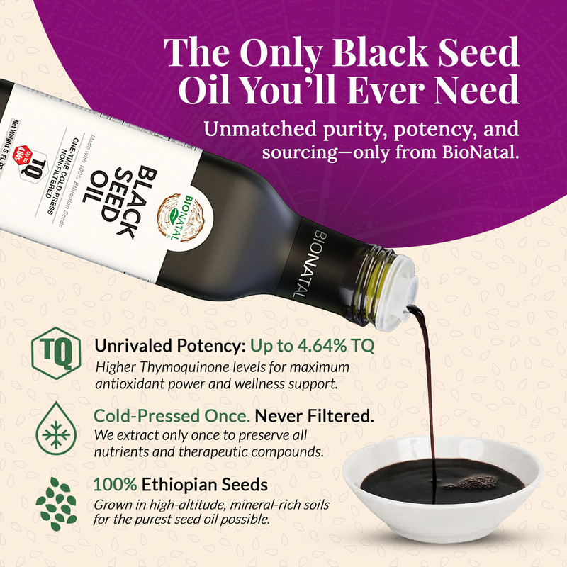Ethiopian Black Seed Oil 5oz GLASS 4